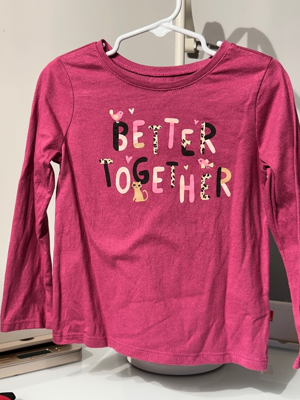 Garanimals Girls "Better Together" Shirt, sz 4T/4 (A97)